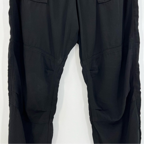 NSF Pull On Drawsting Waist Pant in Black Tencel Rayon Size M - Picture 8 of 10